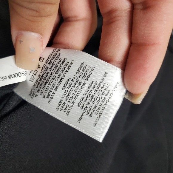 Express Black Single Button Blazer - Picture 6 of 8